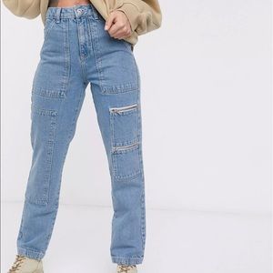 ASOS COLLUSION Utility Jean LONG